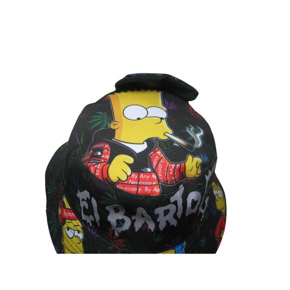 el barto Bucket Hat the simpsons bart simpson weed grass stoner adult one size - Picture 6 of 6